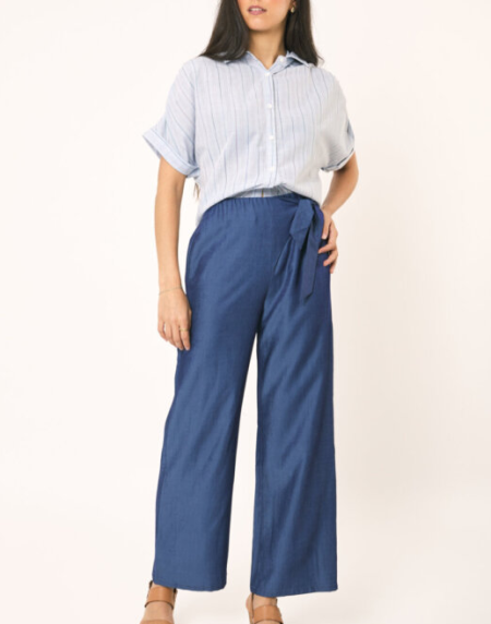 Pantalón Snap color azul