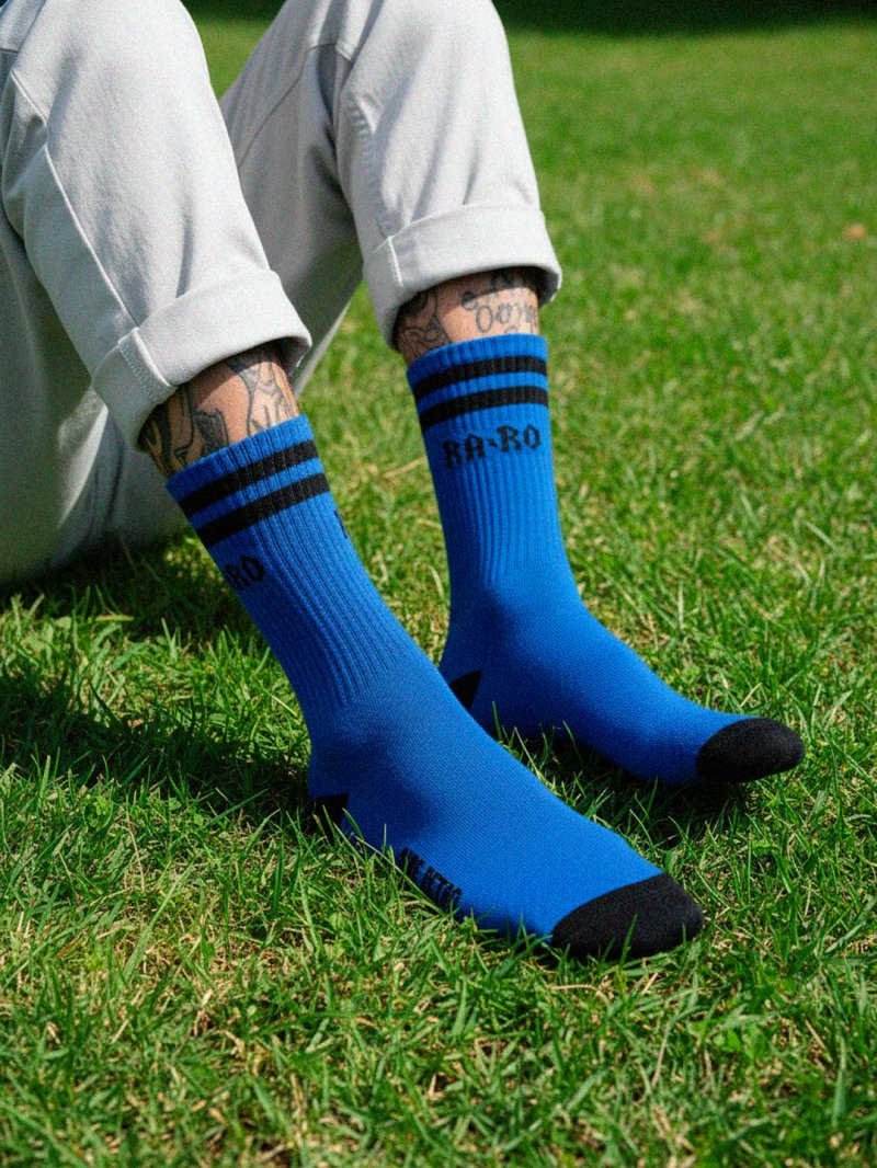 CALCETINES ''RARO" AZUL - Imagen 4