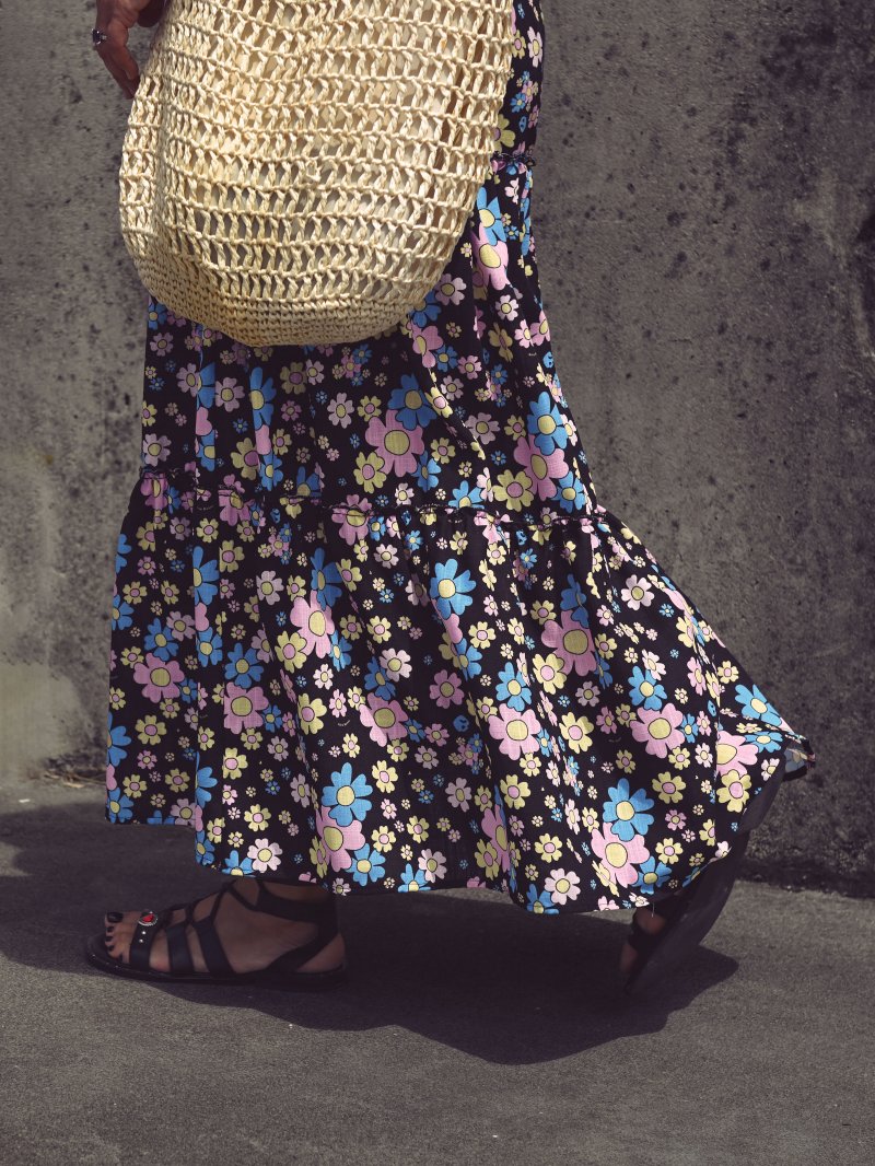 VESTIDO/FALDA "FLOWER POWER - Imagen 6