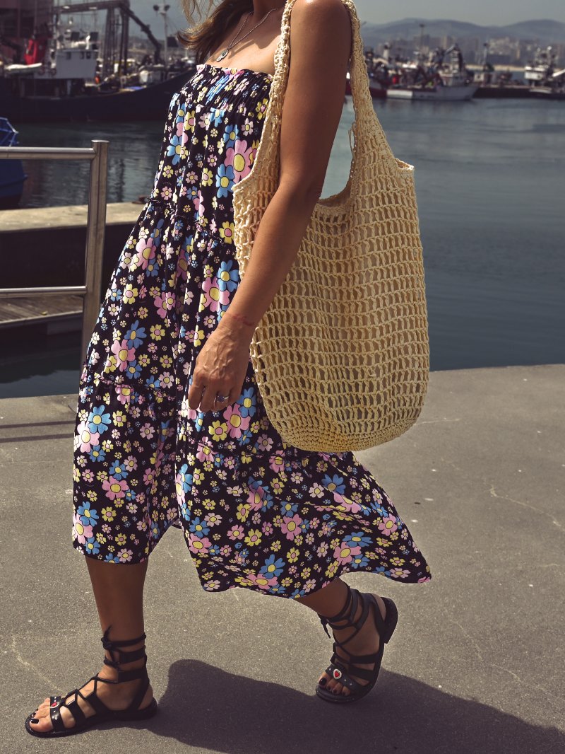 VESTIDO/FALDA "FLOWER POWER - Imagen 9