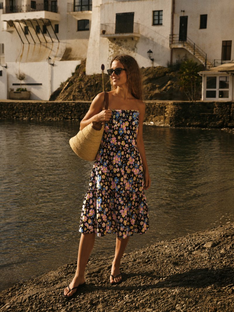 VESTIDO/FALDA "FLOWER POWER