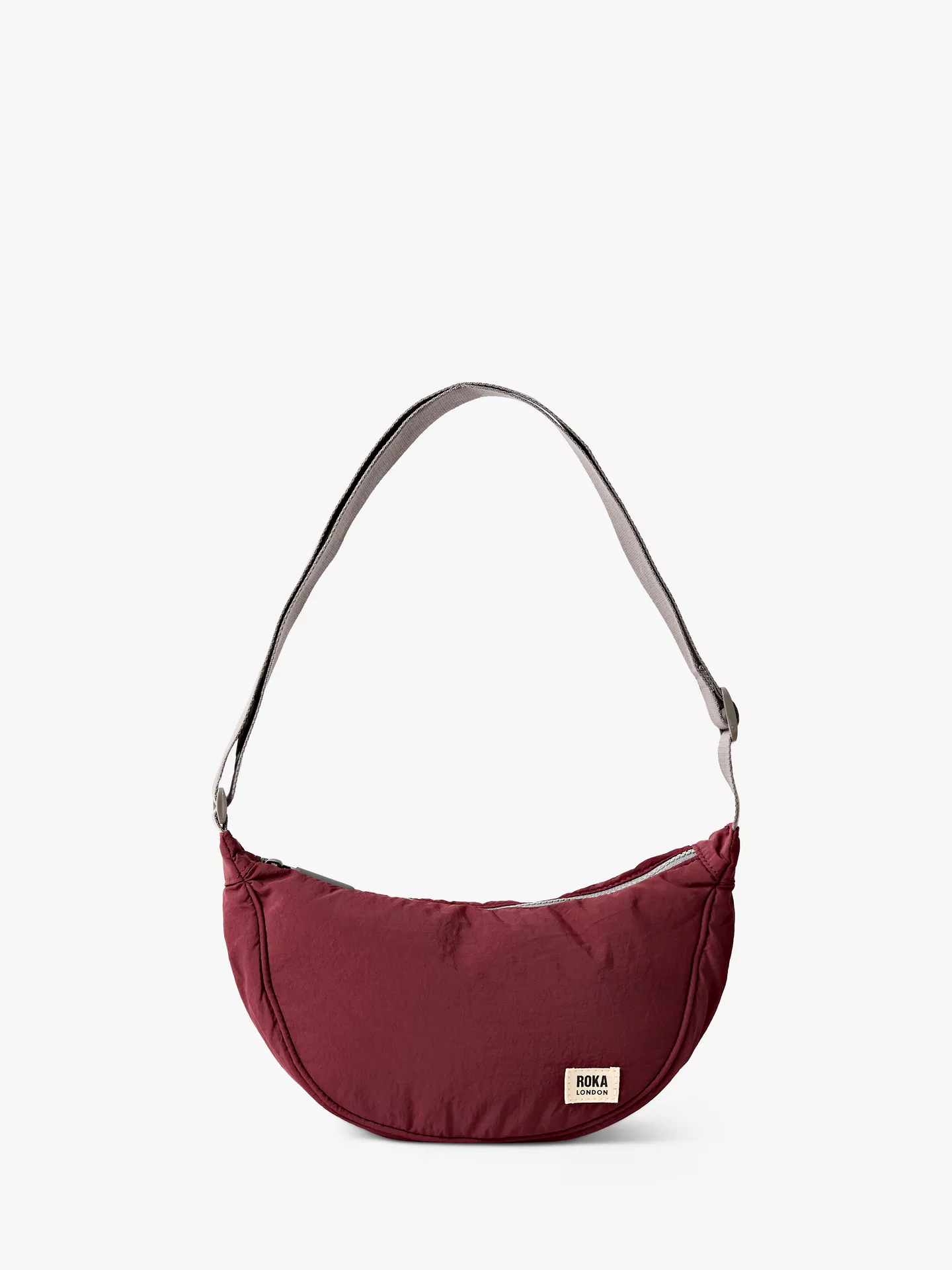 Bolso bandolera Roka Farringdon Taslon - Burdeos