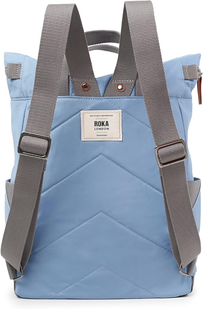 Mochila ROKA Canfield B Nylon – Retro Blue - Imagen 5