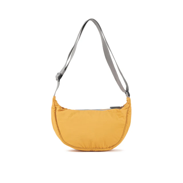 Bolso bandolera Roka Farringdon Taslon – Corn - Imagen 3