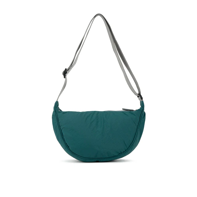 Bolso bandolera Roka Farringdon Taslon – Teal - Imagen 3