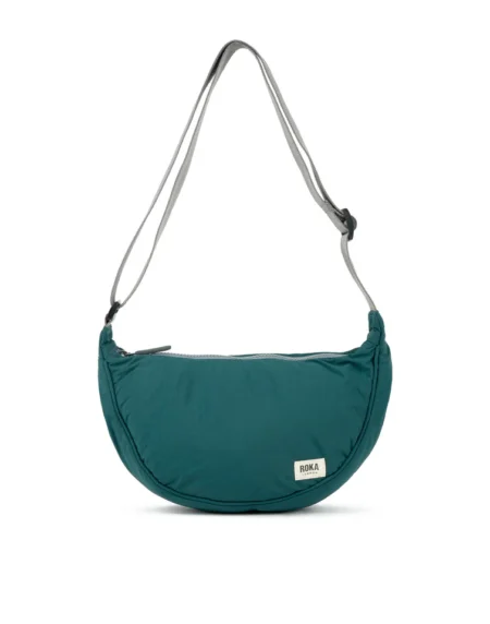 Bolso bandolera Roka Farringdon Taslon – Teal