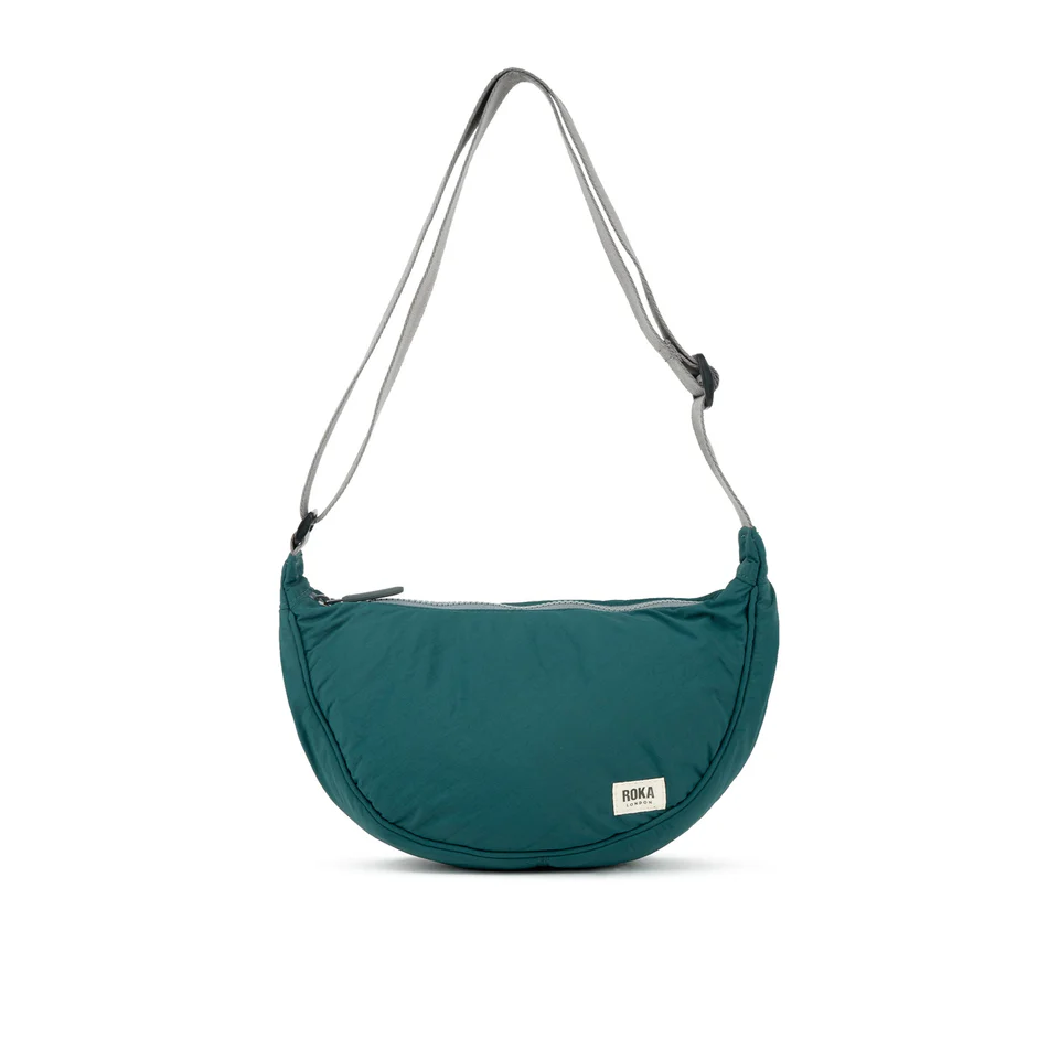 Bolso bandolera Roka Farringdon Taslon – Teal