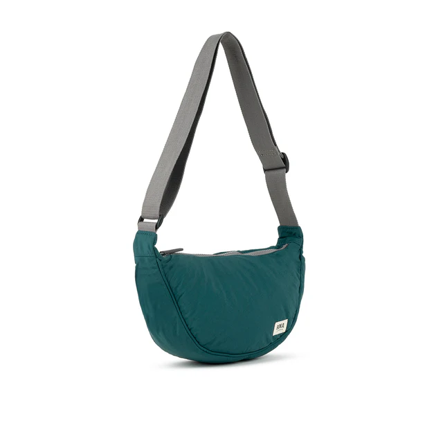 Bolso bandolera Roka Farringdon Taslon – Teal - Imagen 2