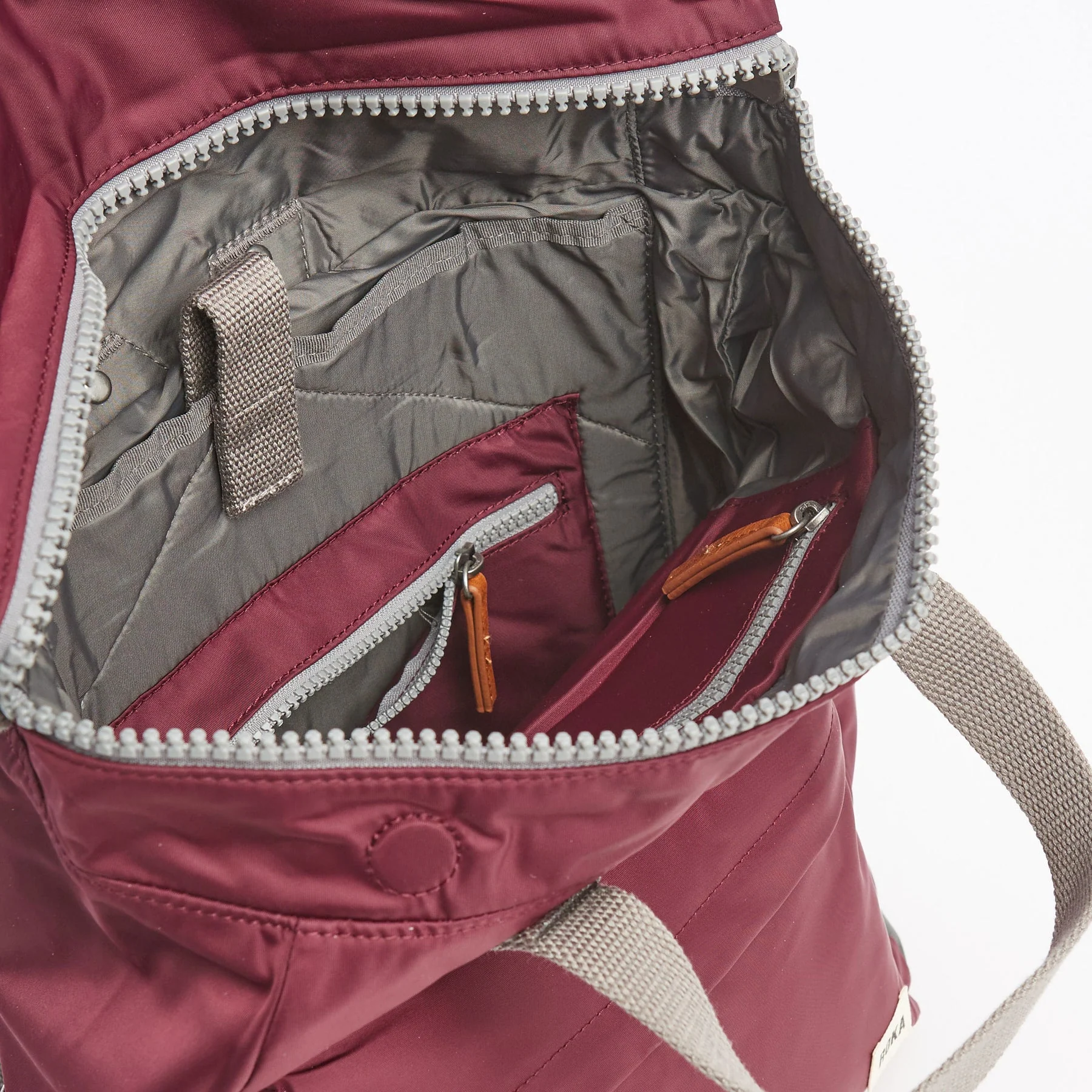 Mochila ROKA Canfield B Nylon – Plum - Imagen 4
