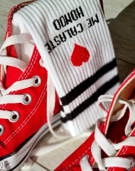CALCETINES ''ME CALASTE'' BLANCO