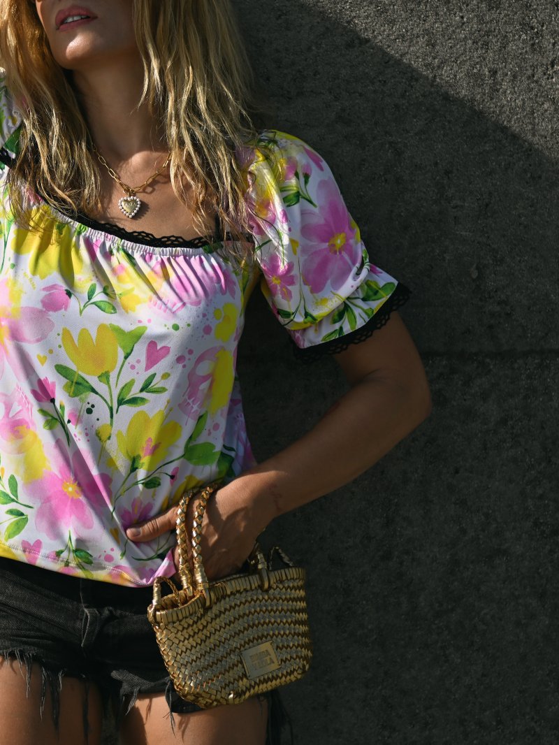 CAMISA FLORAL "SALMA" - Imagen 6