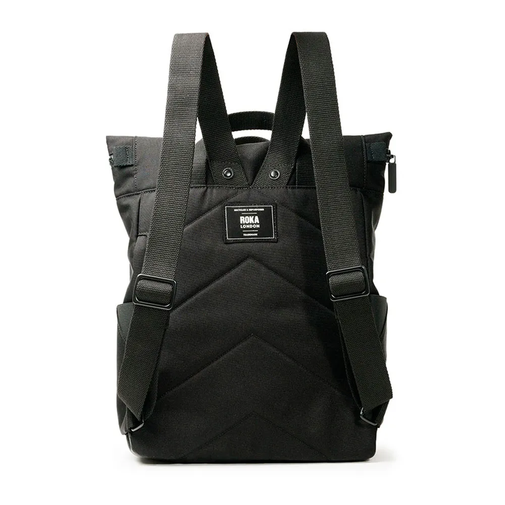 Mochila ROKA Canfield B Nylon – All Black - Imagen 5