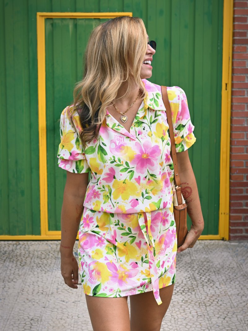VESTIDO FLORAL "SALMA" - Imagen 8