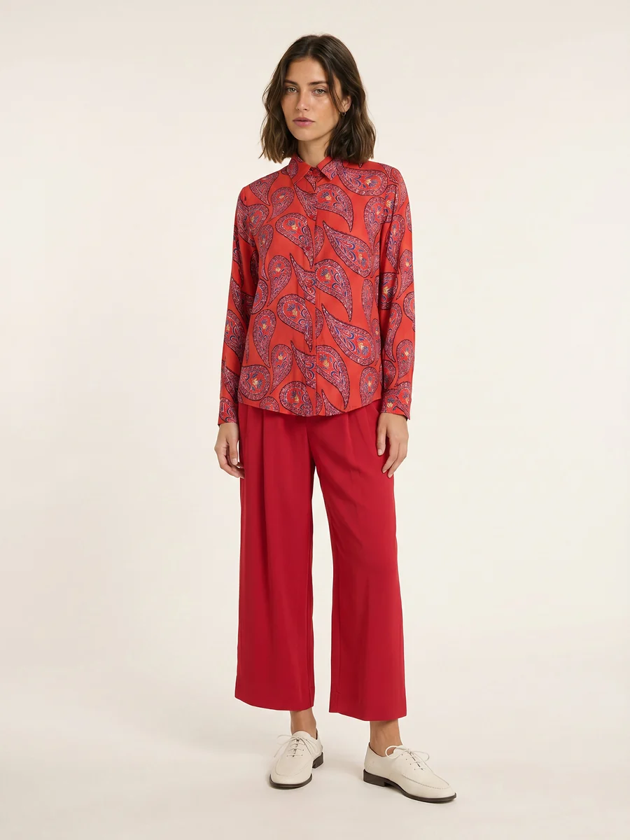 Camisa Red Parsley