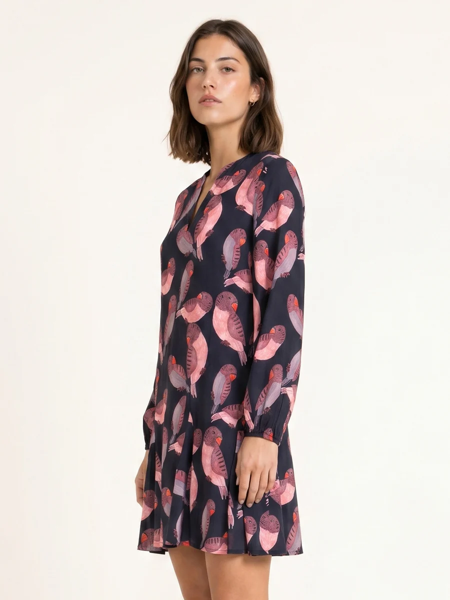 Vestido Corto Birds - Imagen 2