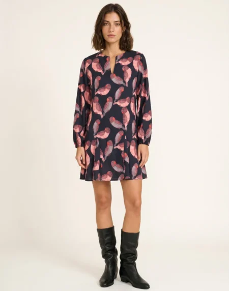 Vestido Corto Birds
