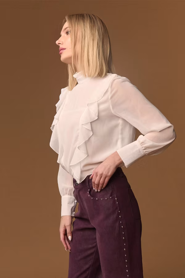 WHITE BOHO TOP - Imagen 2