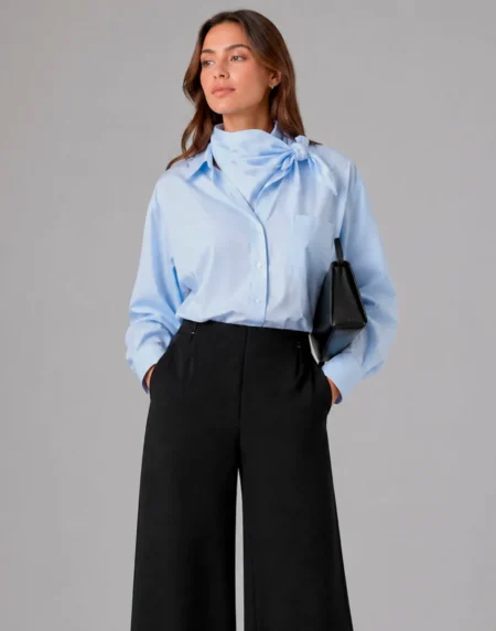 BLUSA CELESTE
