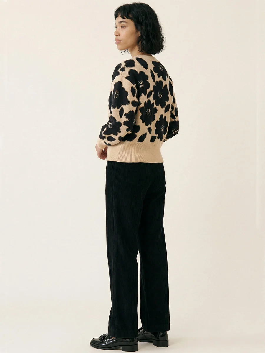 REBECA FLORAL BEIGE - Imagen 6