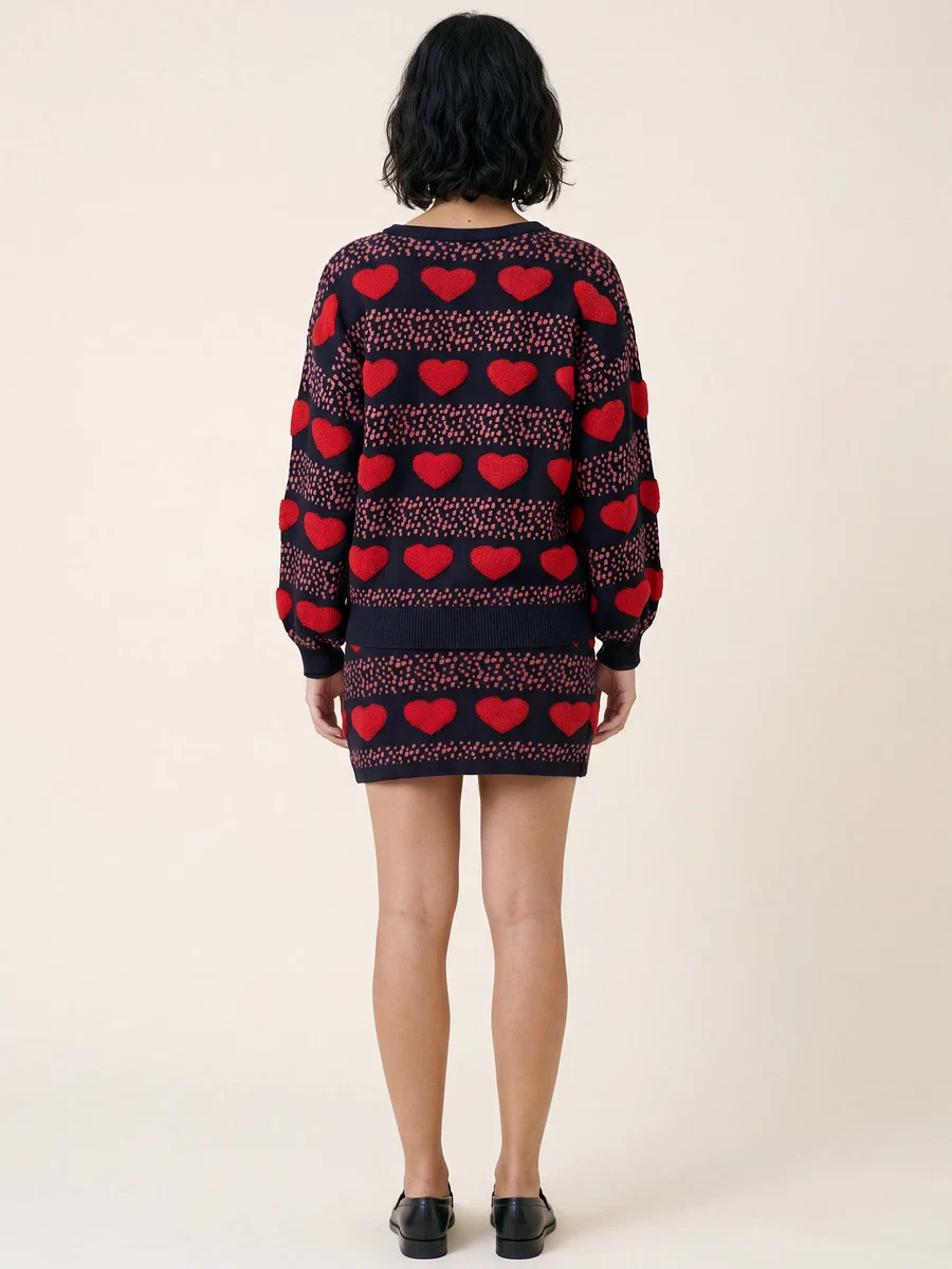 JERSEY CORAZONES NEGRO - Imagen 6