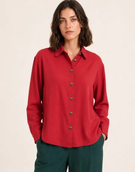 Camisa Rita Rojo