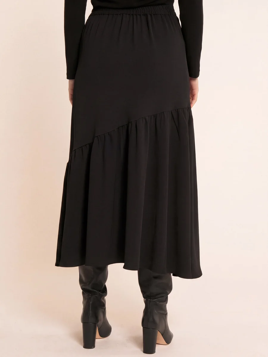 Falda con Volante Negra - Imagen 3