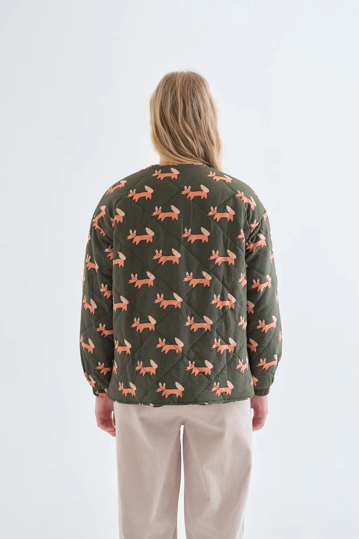 Chaqueta acolchada con estampado Volpe - Imagen 7