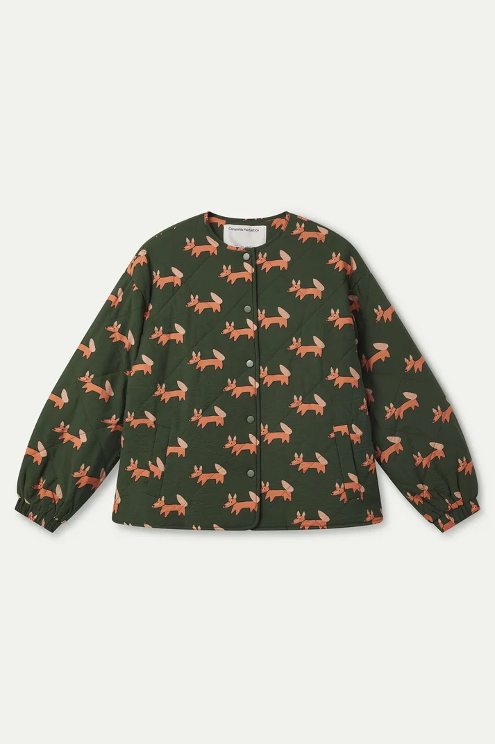 Chaqueta acolchada con estampado Volpe - Imagen 3