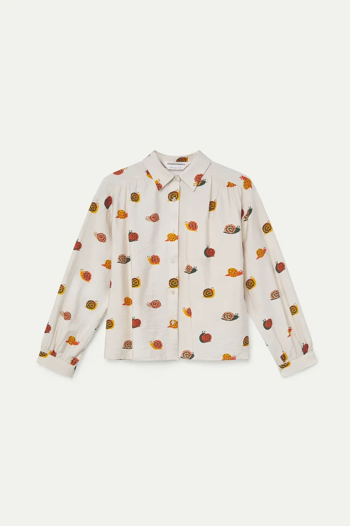 Camisa con estampado de caracoles - Imagen 5