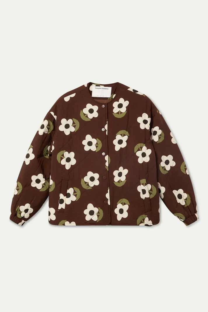 Chaqueta acolchada con estampado Santini - Imagen 3
