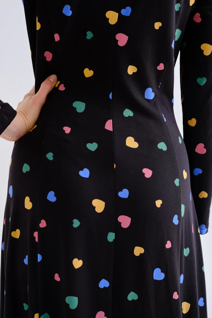Vestido midi con estampado Candy - Imagen 3