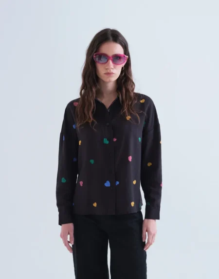 Camisa con estampado Candy