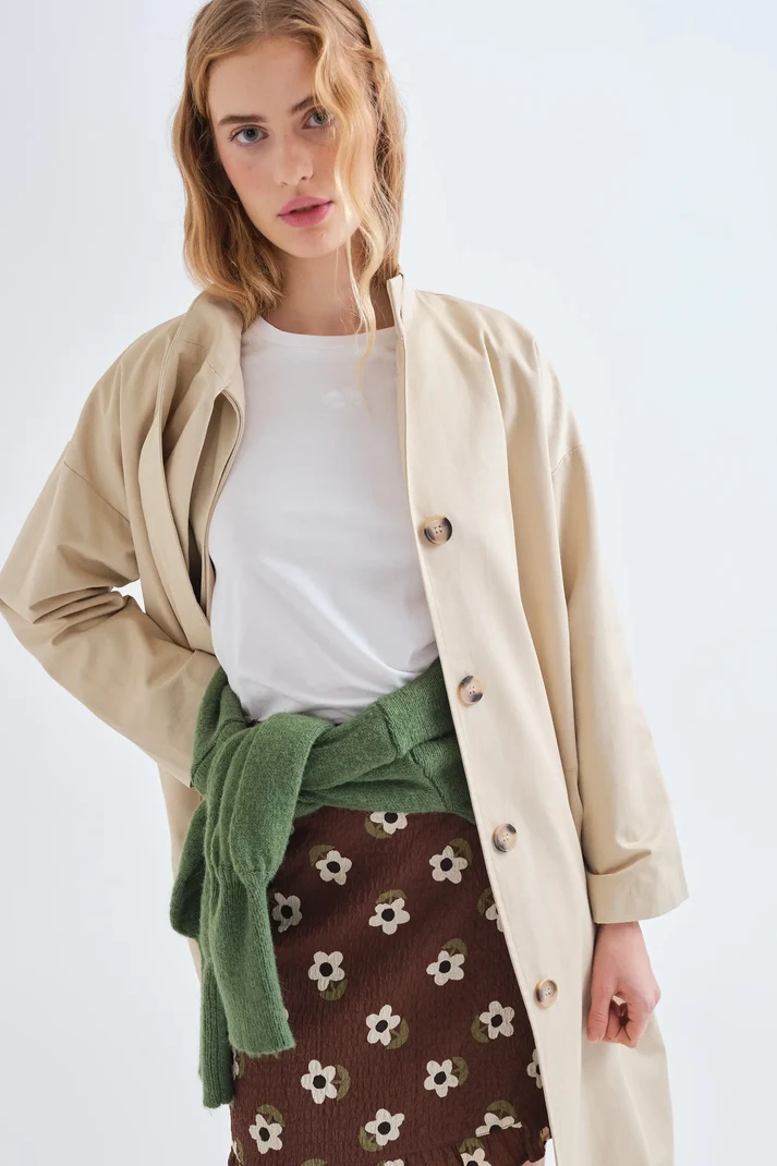 Falda corta con estampado Santini - Imagen 4