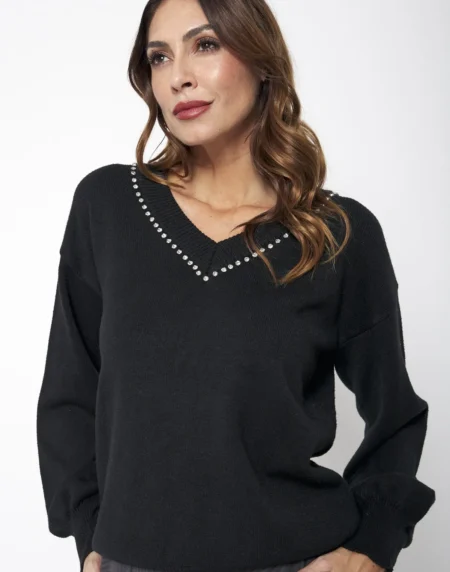 JERSEY EJEA COLOR NEGRO
