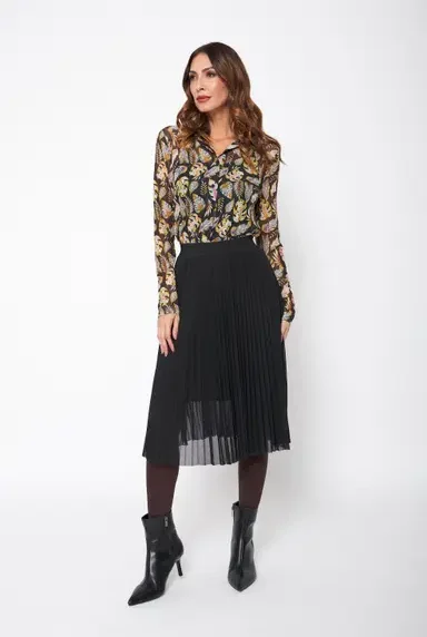 FALDA ZAMORA COLOR NEGRO