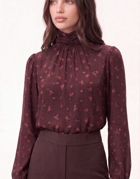 BLUSA LUPE MARRÓN