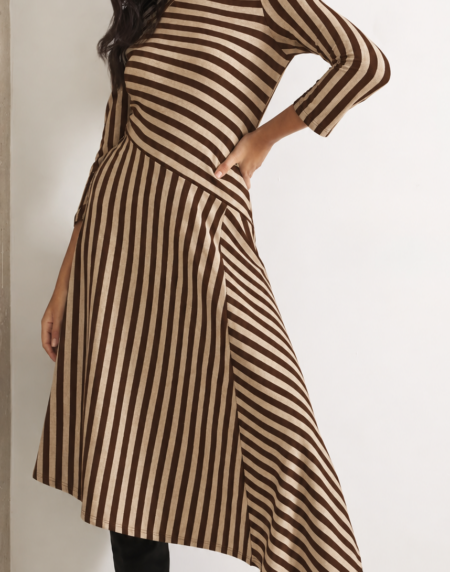 VESTIDO MANZANARES COLOR MARRÓN