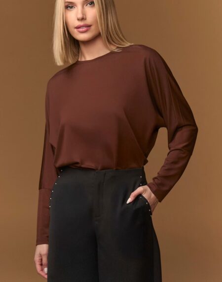 BROWN LEAKE TOP