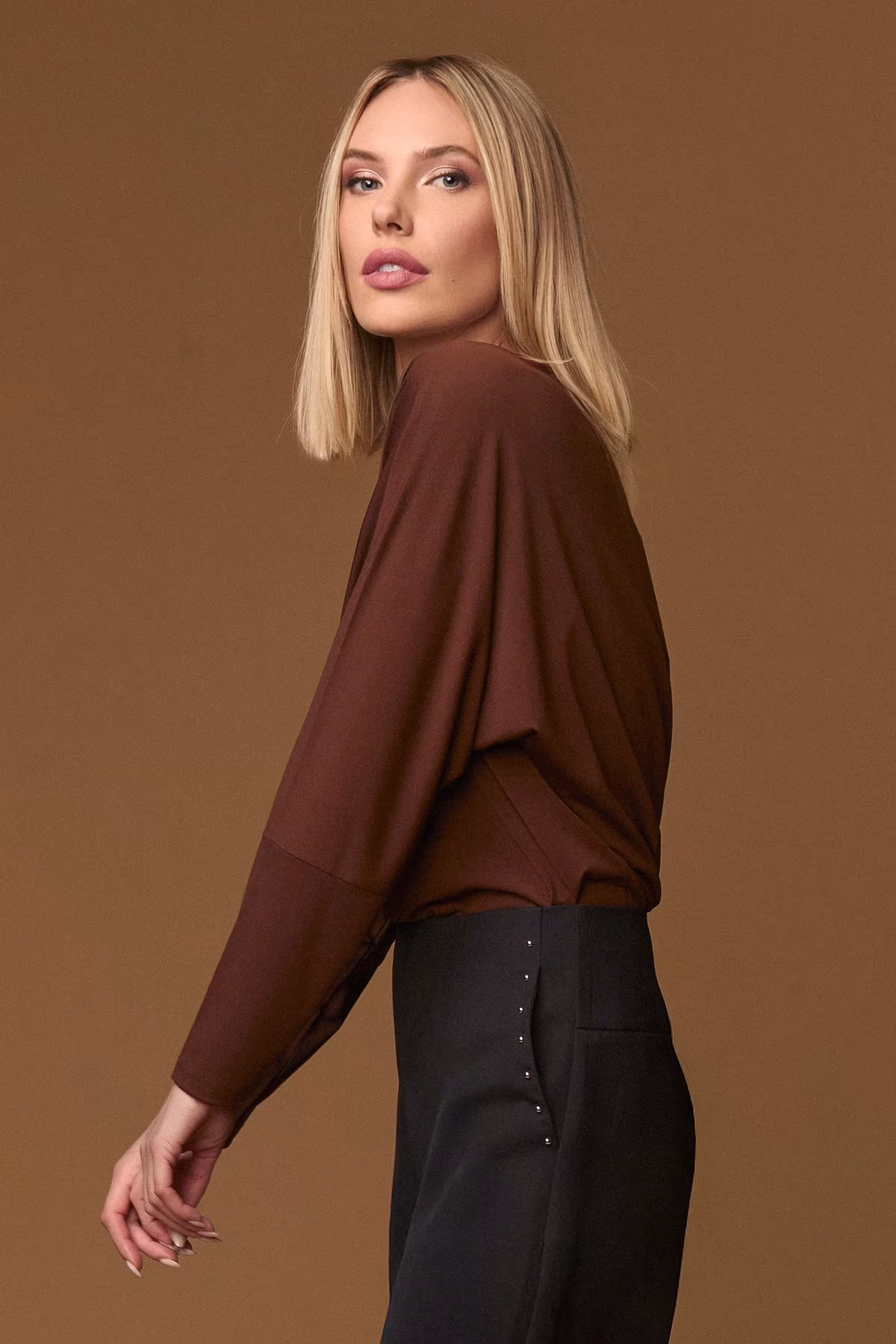 BROWN LEAKE TOP - Imagen 3