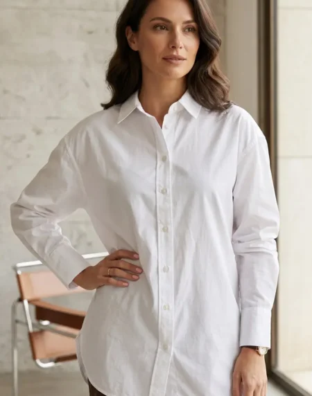 CAMISA CAMBRILS COLOR BLANCO