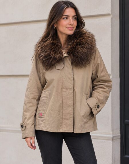 Parka Sabina color camel