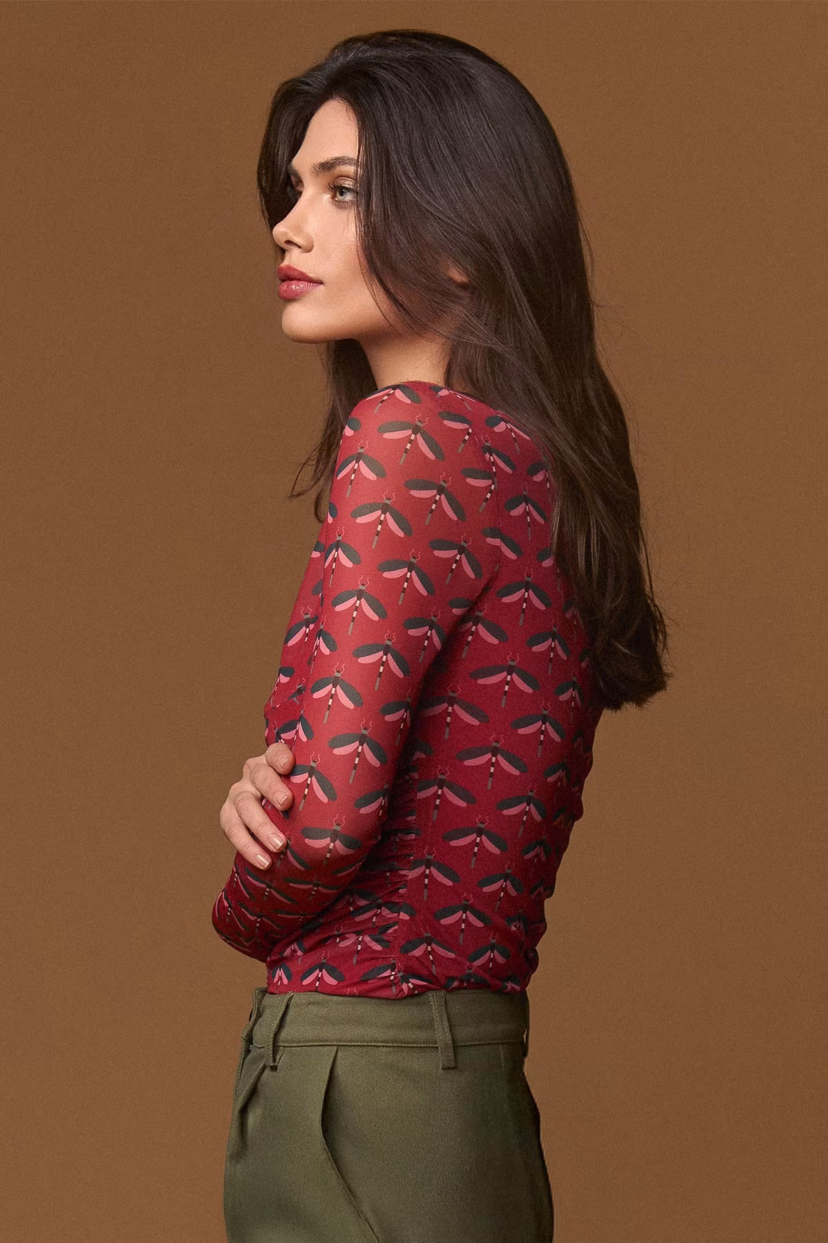 RED DRAGONFLY TOP - Imagen 2