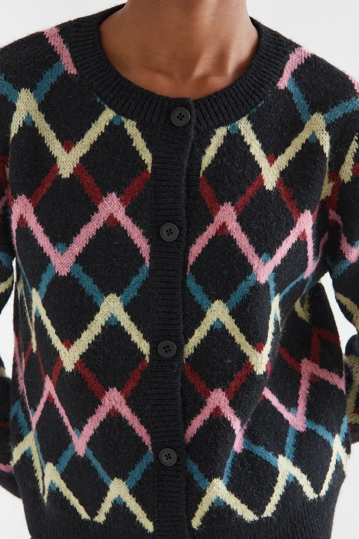 Cárdigan con estampado Skein - Imagen 3