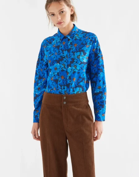 Camisa con estampado Clematis