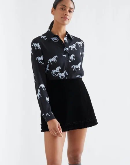 Camisa con estampado Horse