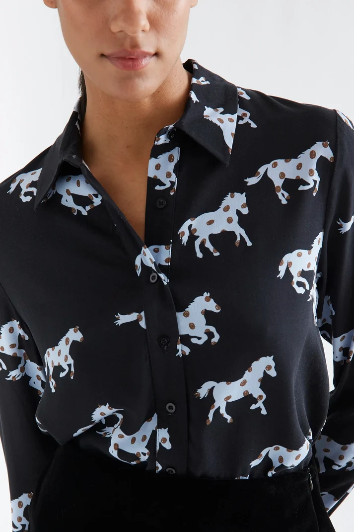 Camisa con estampado Horse - Imagen 2