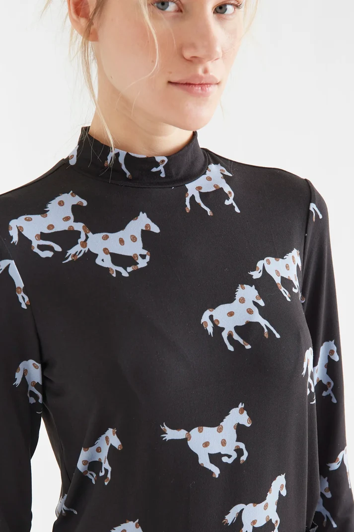 Camiseta con estampado Horse - Imagen 2