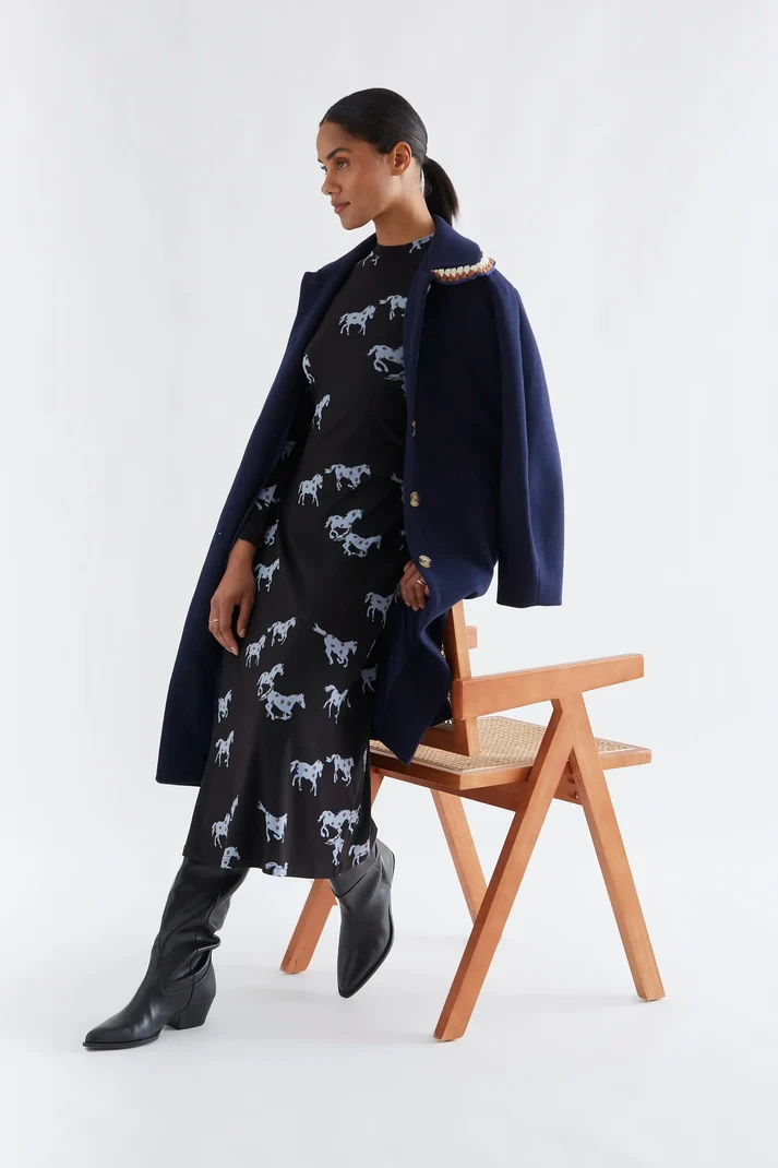 Vestido midi con estampado Horse - Imagen 4