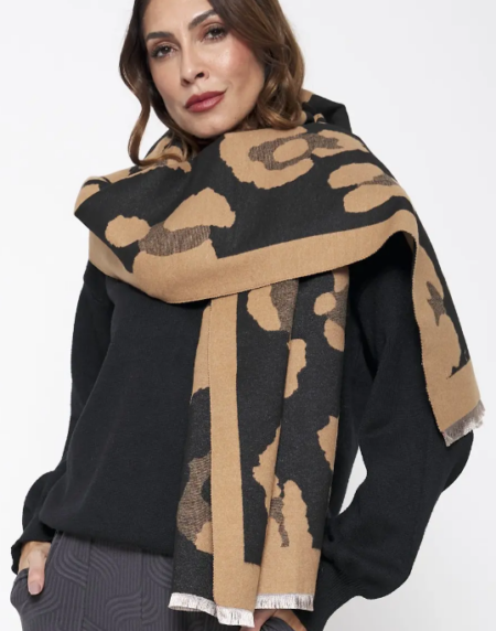 Bufanda Écija animal print