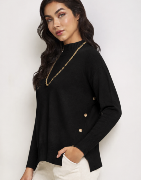 Jersey Comillas Color Negro